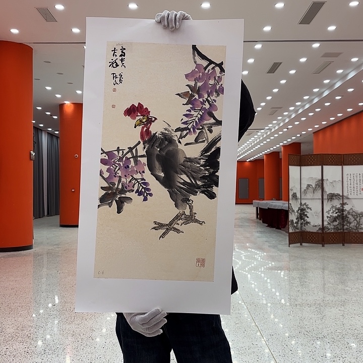 国画李陈良老先生去伪存真原作