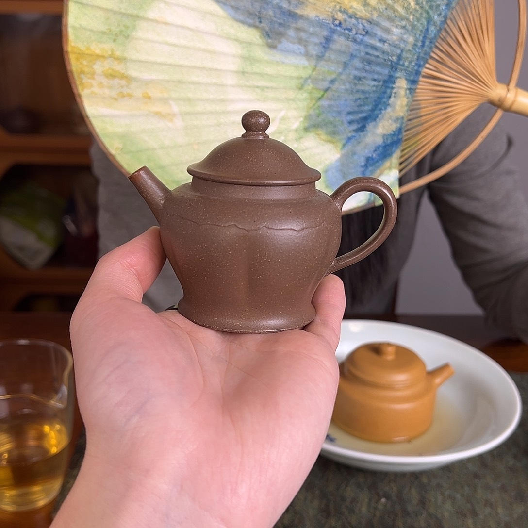 茶壶紫砂愿莲 老青段 120cc