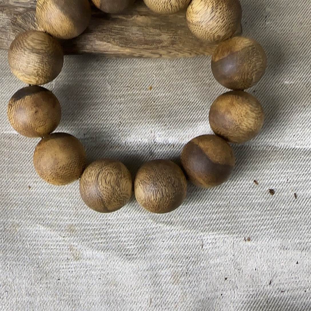 沉香沉香碎屑勾丝➕虎斑棋20圆珠单圈收藏级