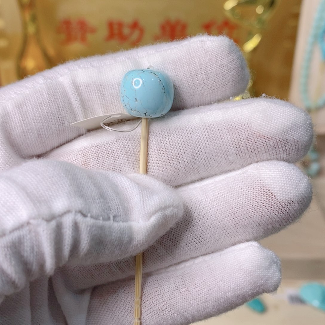 绿松石吊坠(不含链)合金