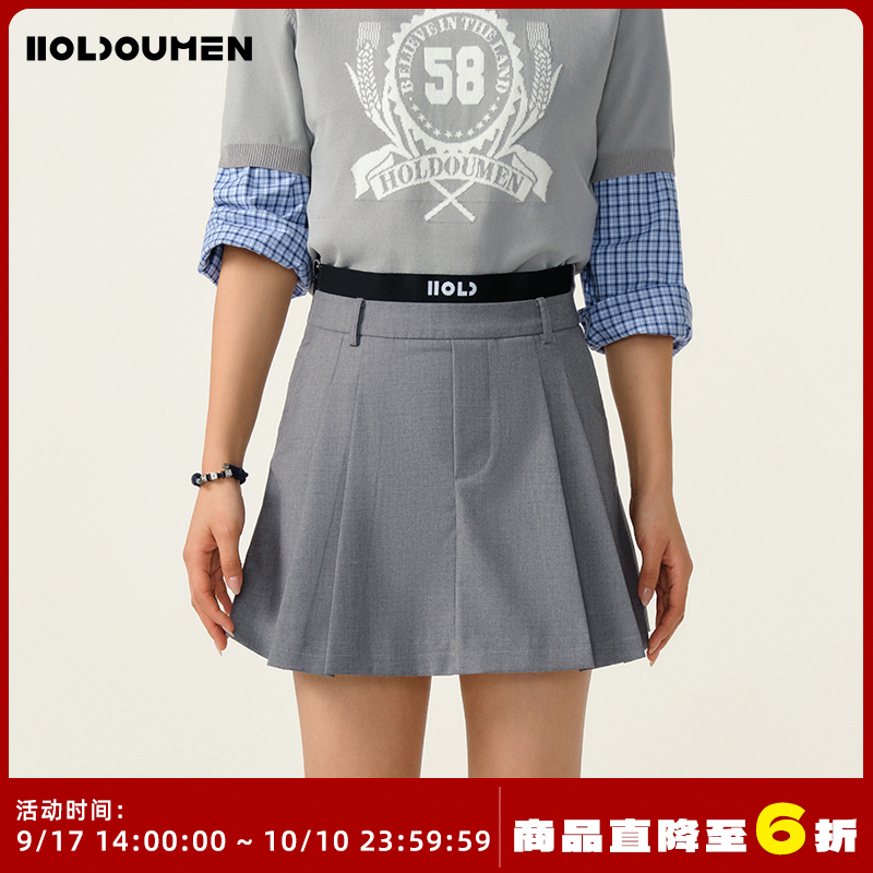 Holdoumen25夏季日常系列双腰头解构短裙