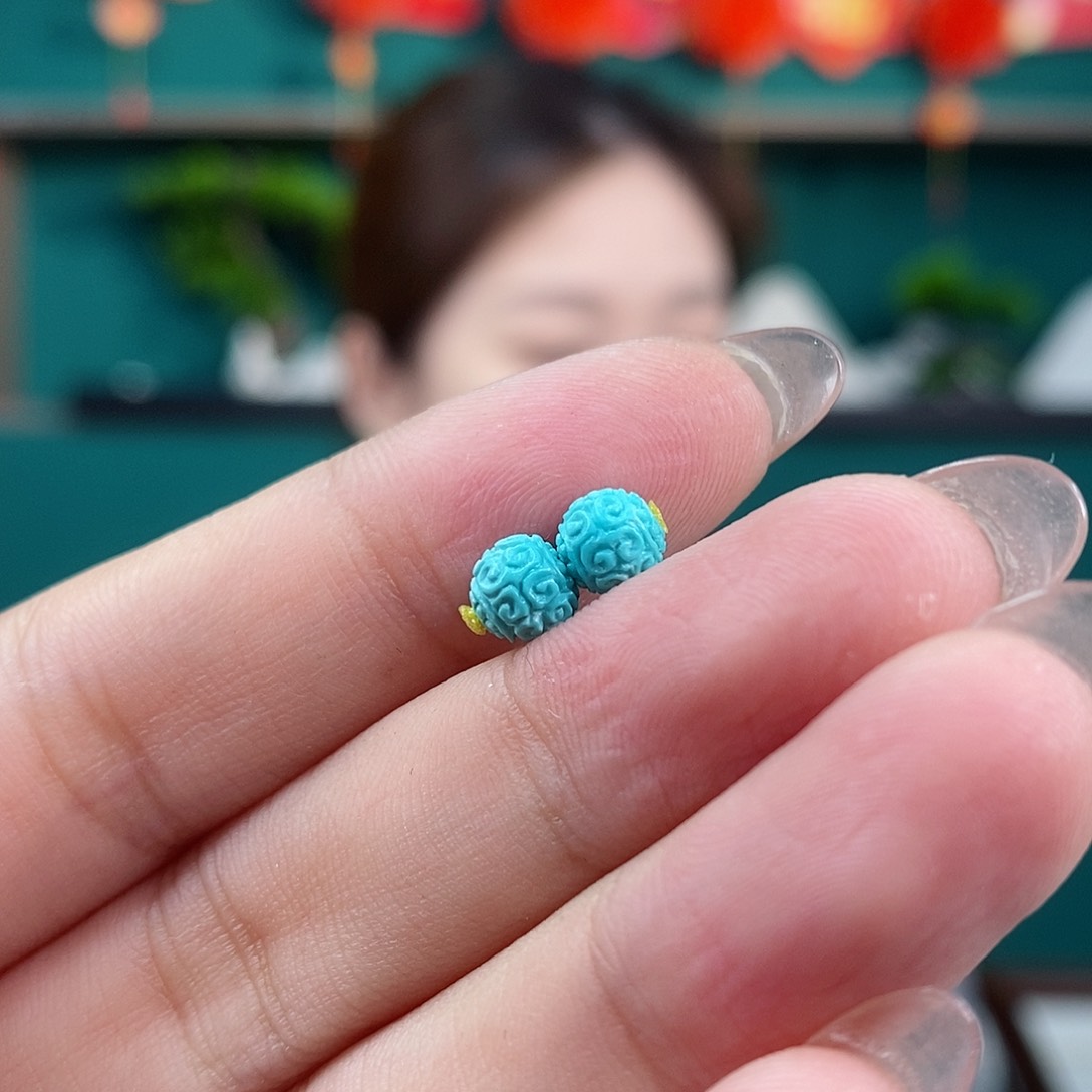 绿松石珠宝奇石未镶嵌