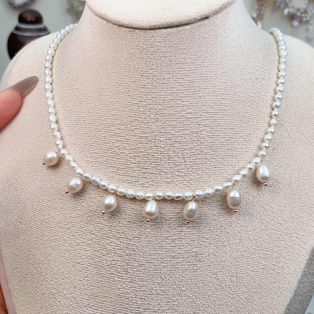 未镶嵌淡水珍珠耳饰