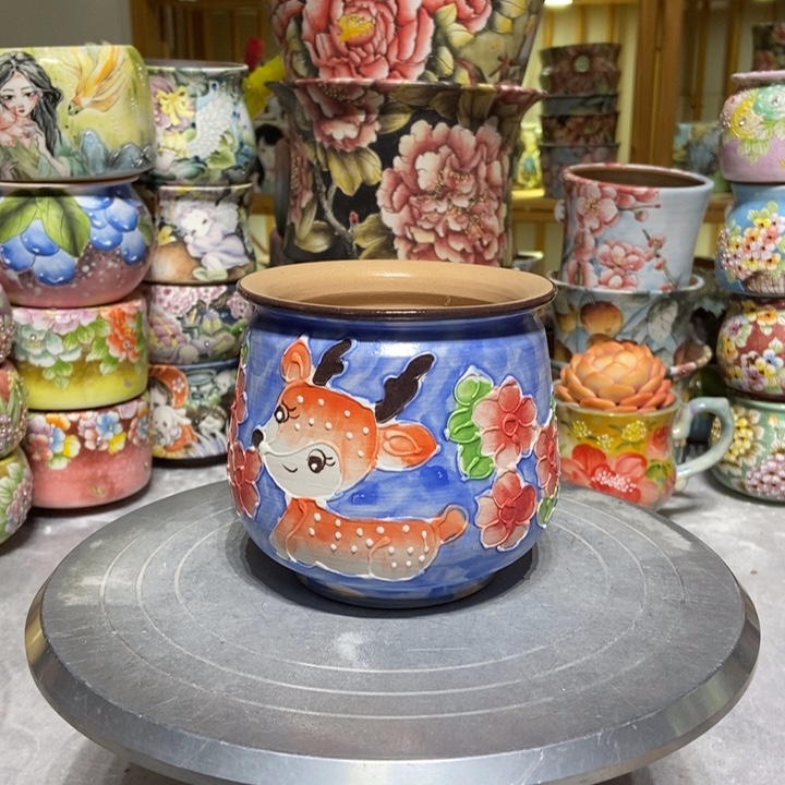 景德镇艺术手绘作品