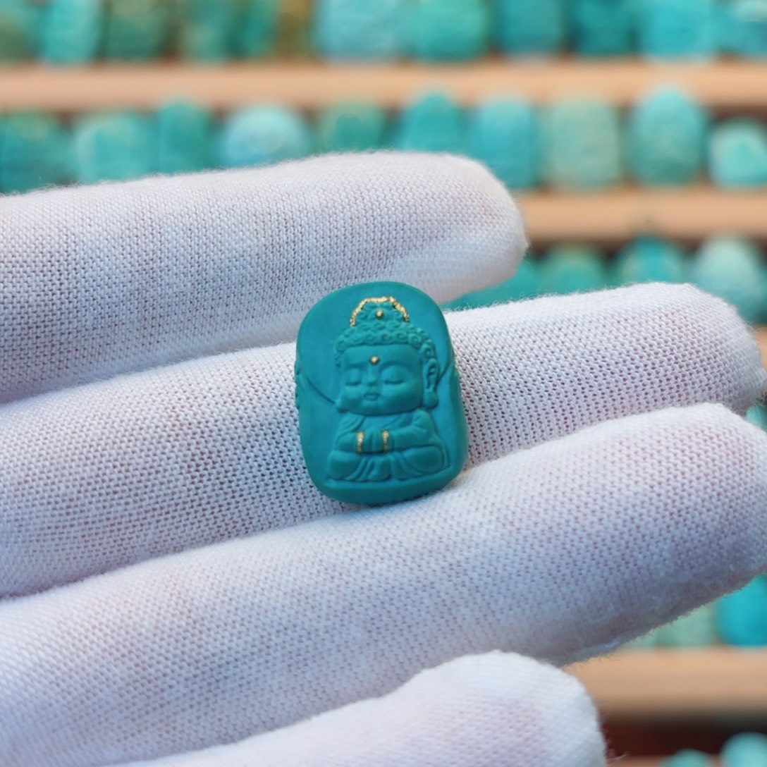 绿松石未镶嵌配饰