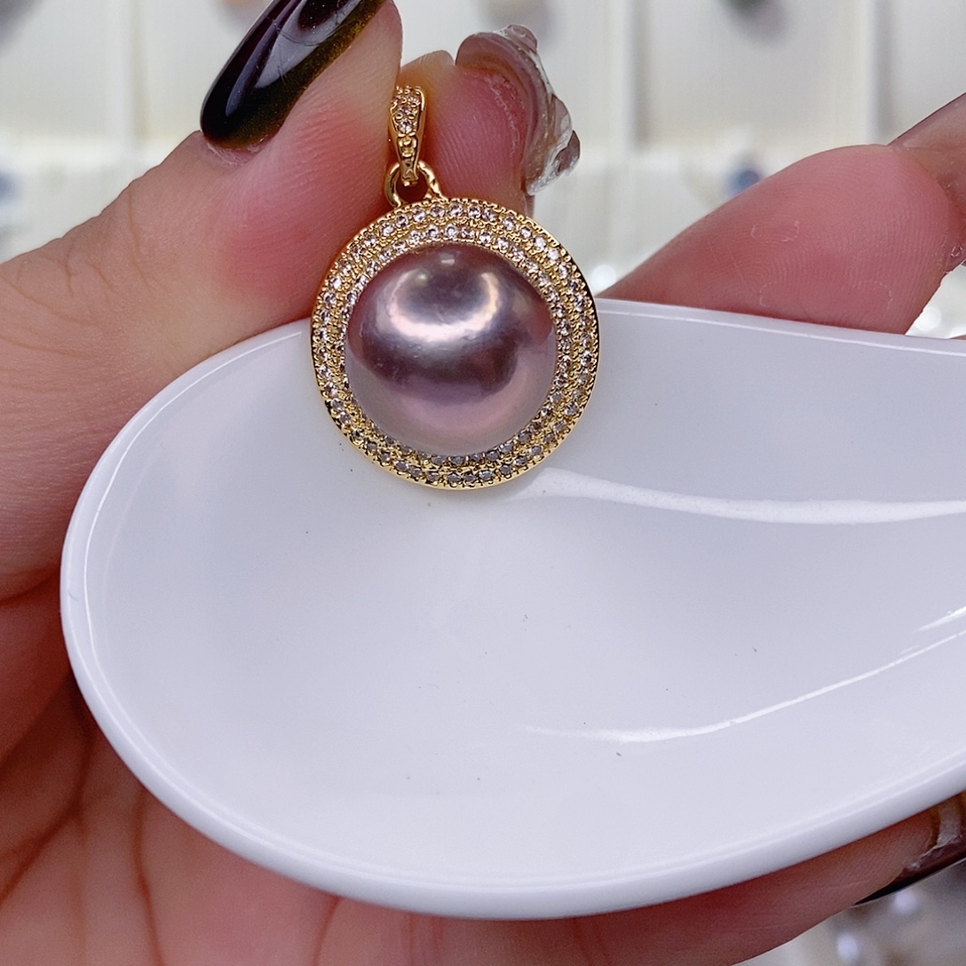 吊坠(赠链)未镶嵌淡水珍珠