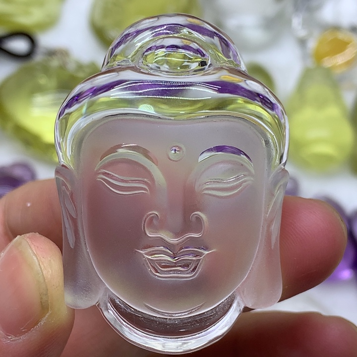 水晶吊坠(不含链)未镶嵌