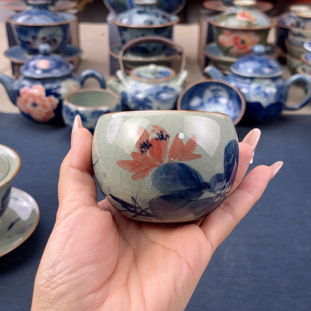 杯经典镇手绘手工茶具