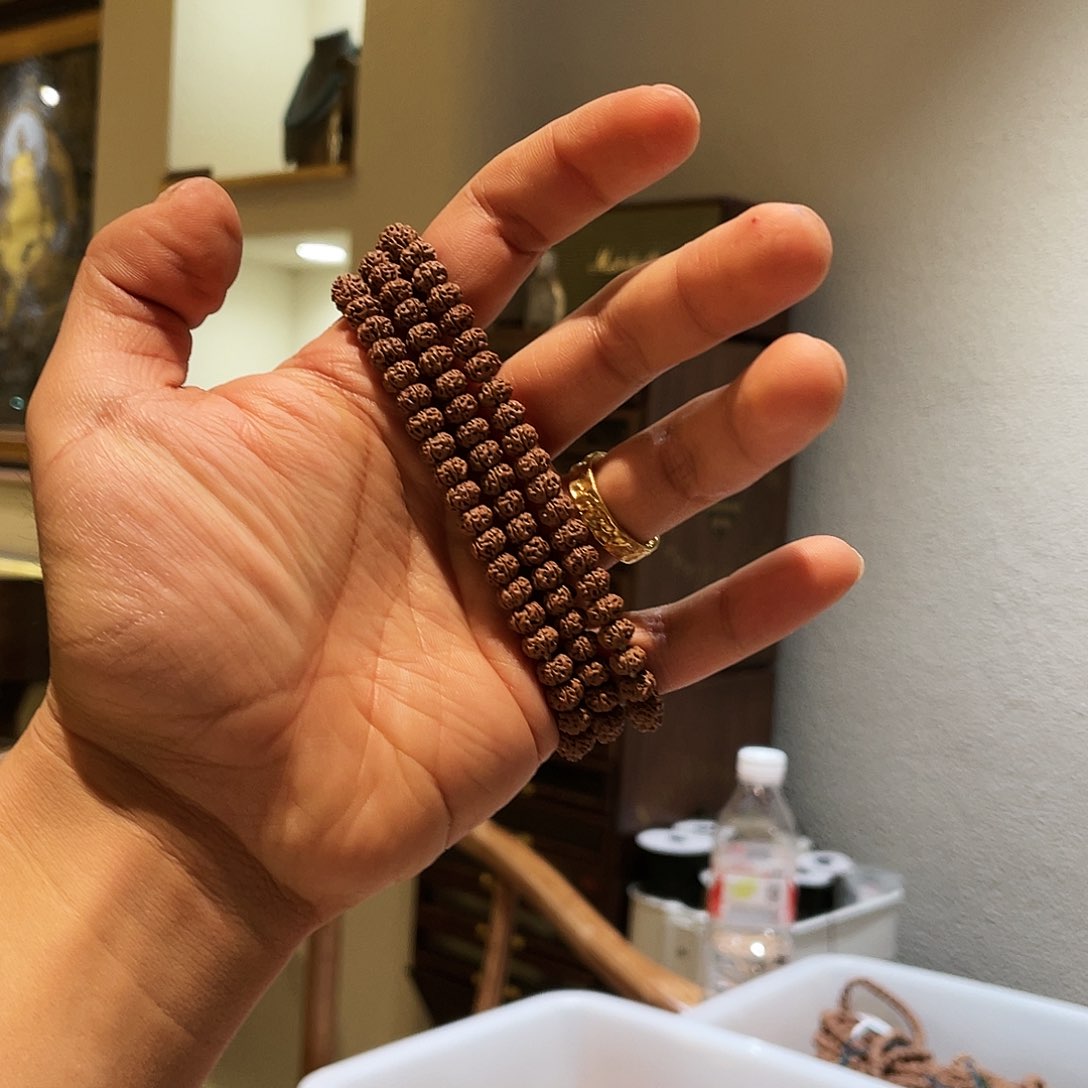 金刚菩提吊坠拾*季梅花108尺寸7mm