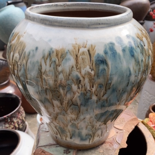 【闪购商品】紫砂花盆高约25口约17
