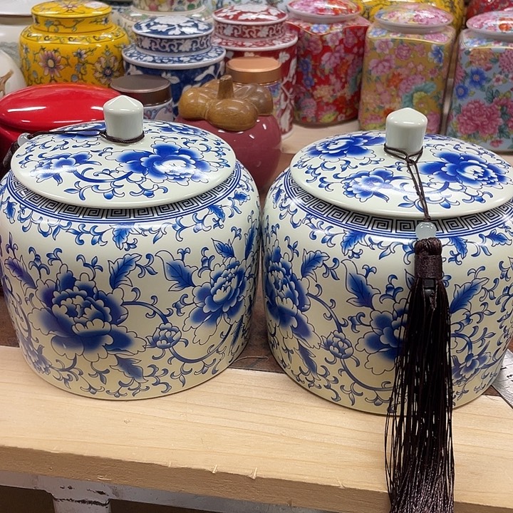 陶瓷罐茶叶罐密封罐储物罐