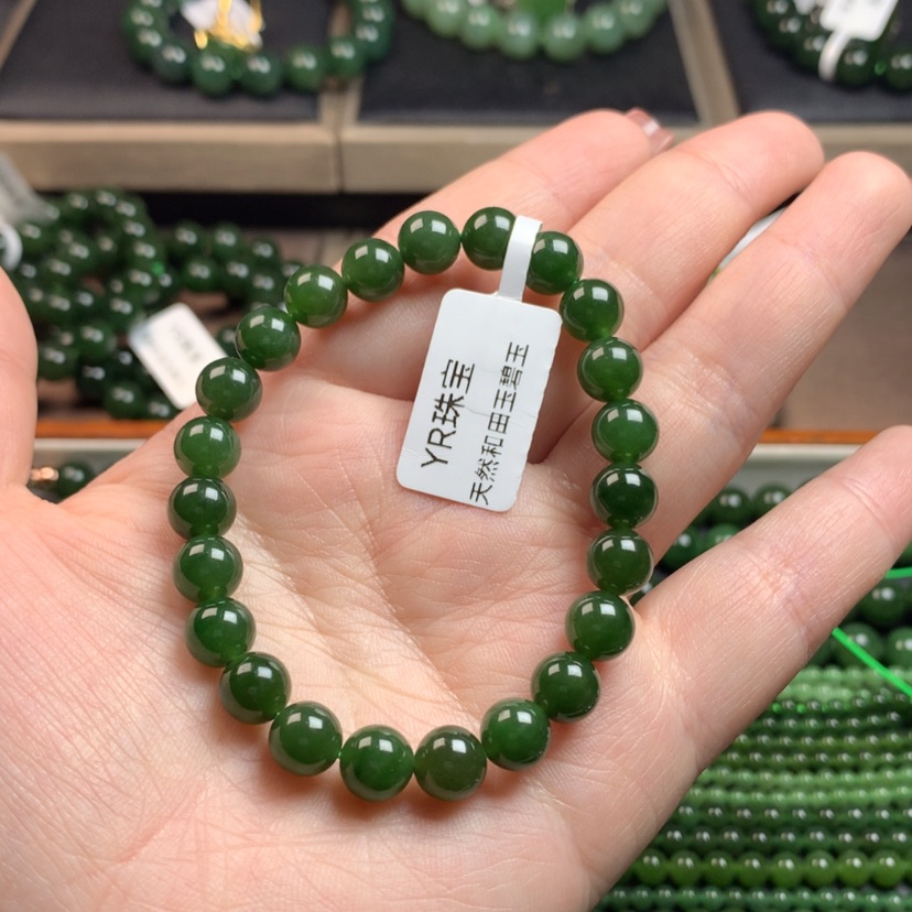 【闪购商品】和田玉（碧玉）手串未镶嵌