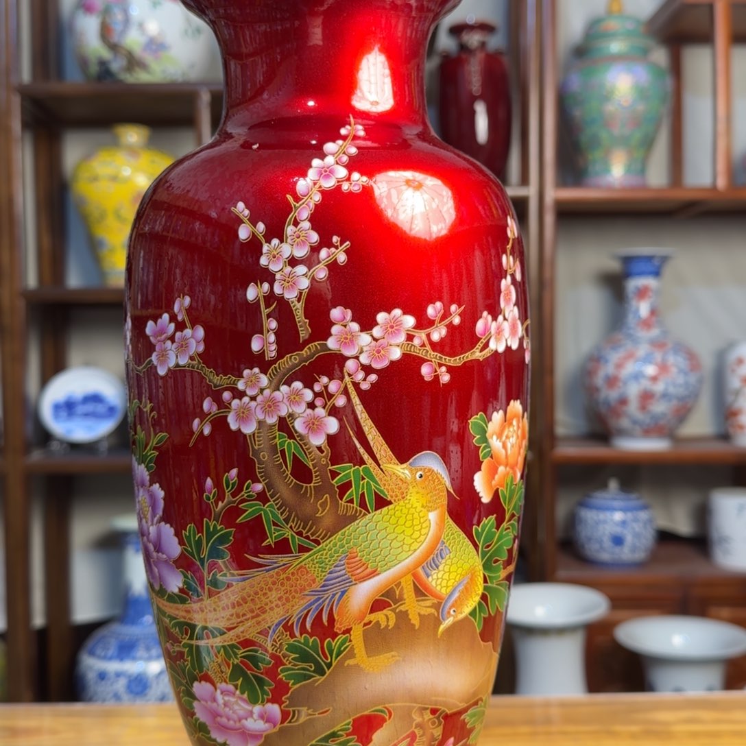 瓶高度34厘米肚径17厘米