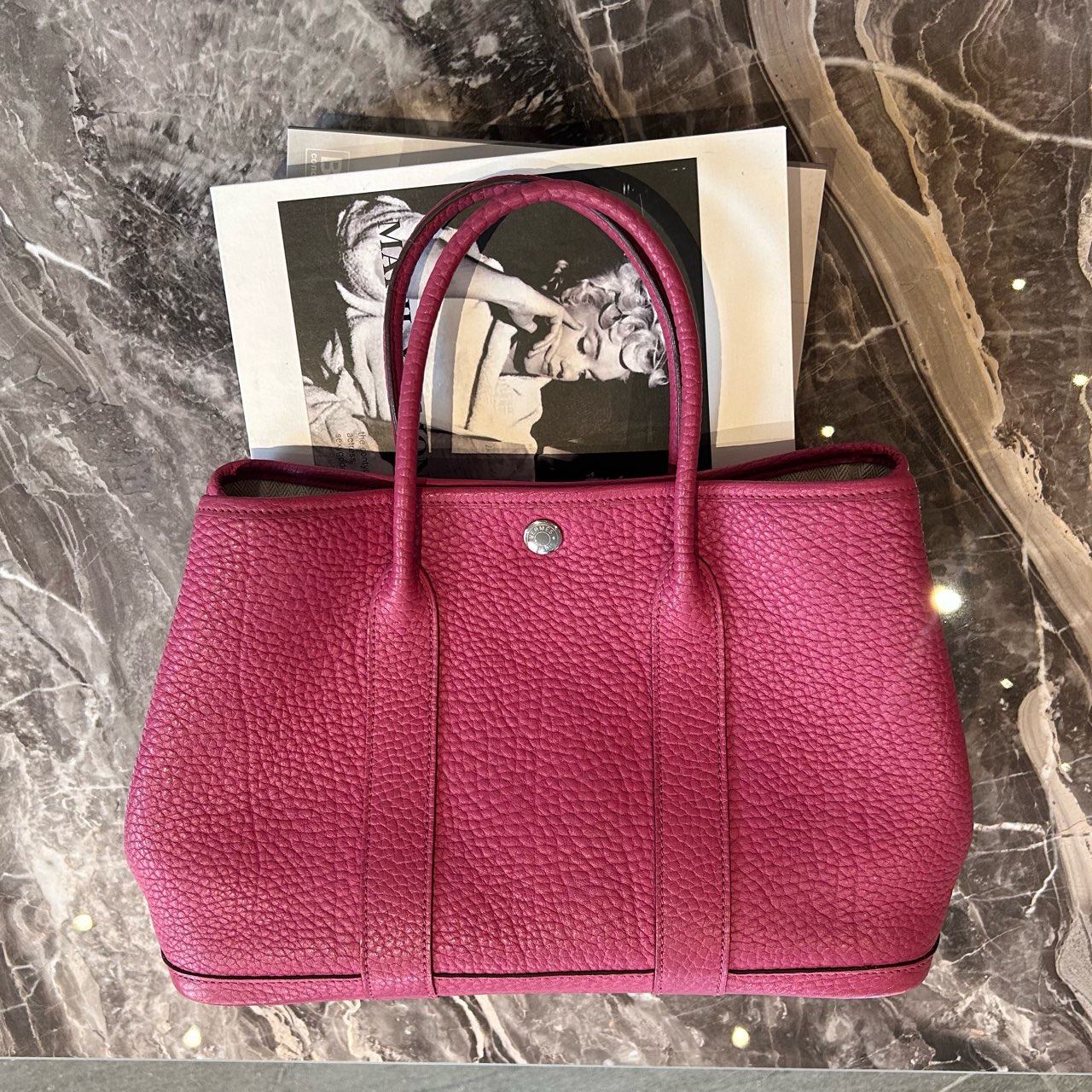 95新 Hermes/爱马仕 Hermes/爱马仕 花园30  框R刻