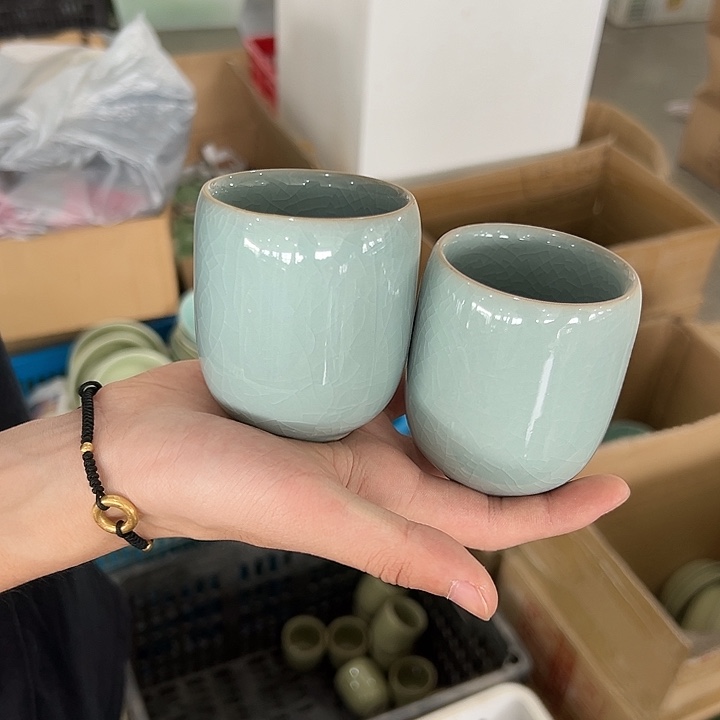 小米茶器龙泉青瓷