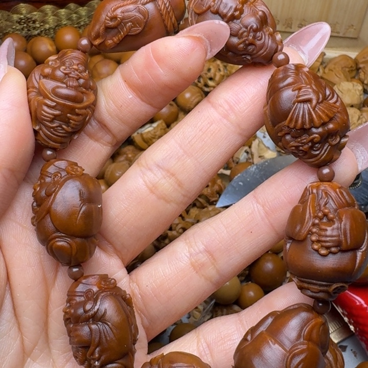 手串/手链橄榄核财神