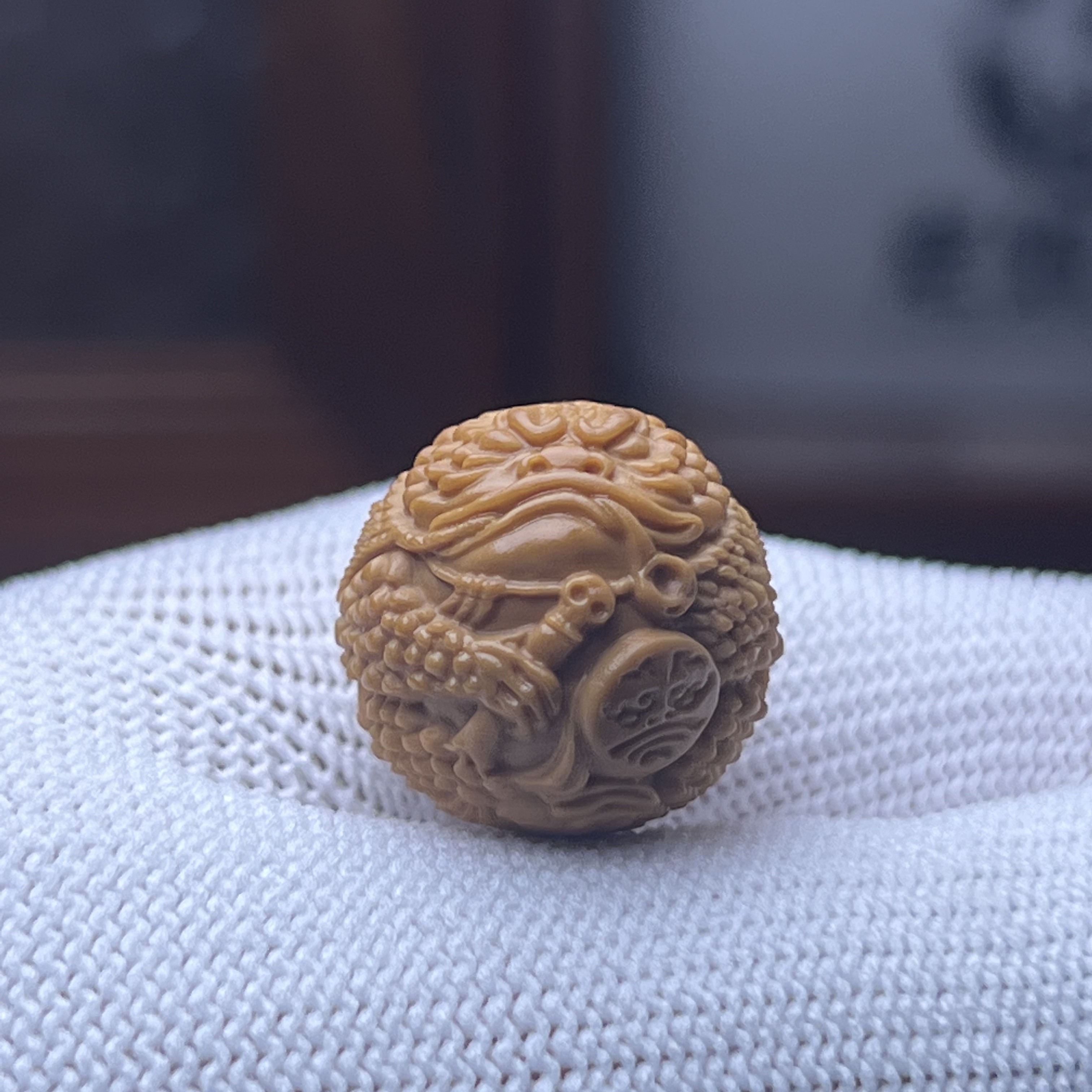 17-18左右羊头金蝉猴头核桃（全品有正常封口线）