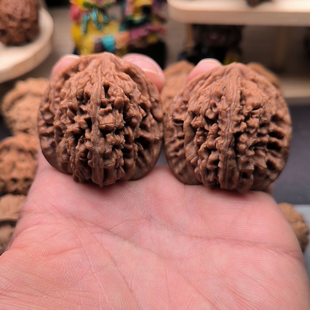 不***嗔吊坠文玩核桃四座楼。打底等影响二次销售不退不换