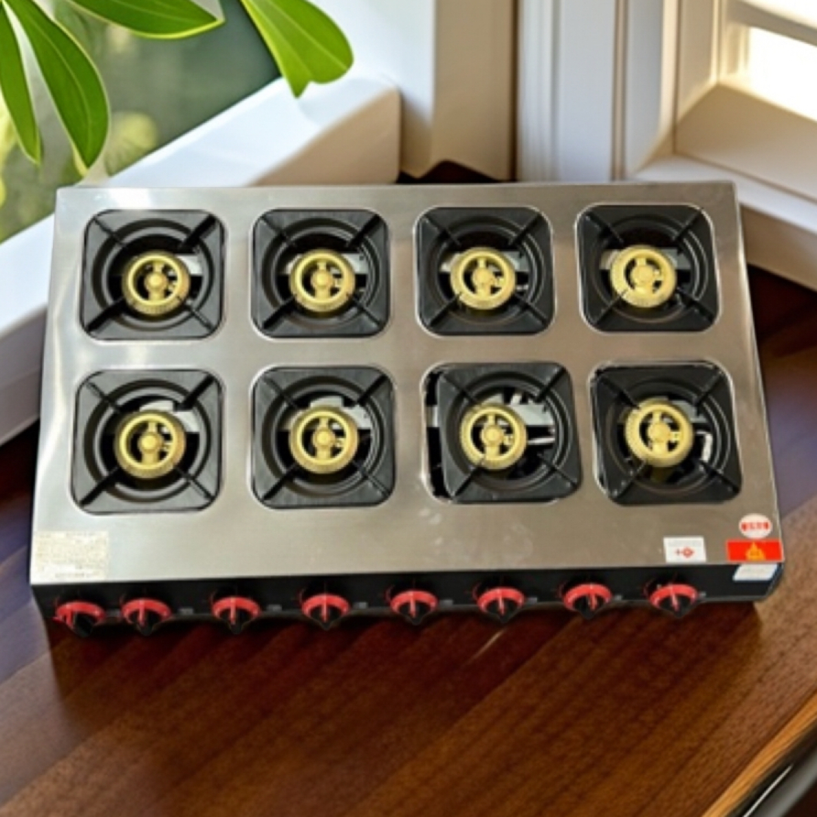 商用液化气煲仔炉猛火灶砂锅燃气灶专用灶四眼六头八眼多头煤气灶