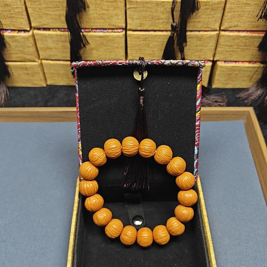 手串猴头核桃原皮土豪