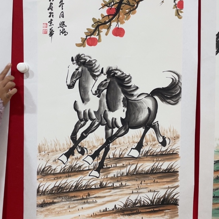 日新画作欣赏作品