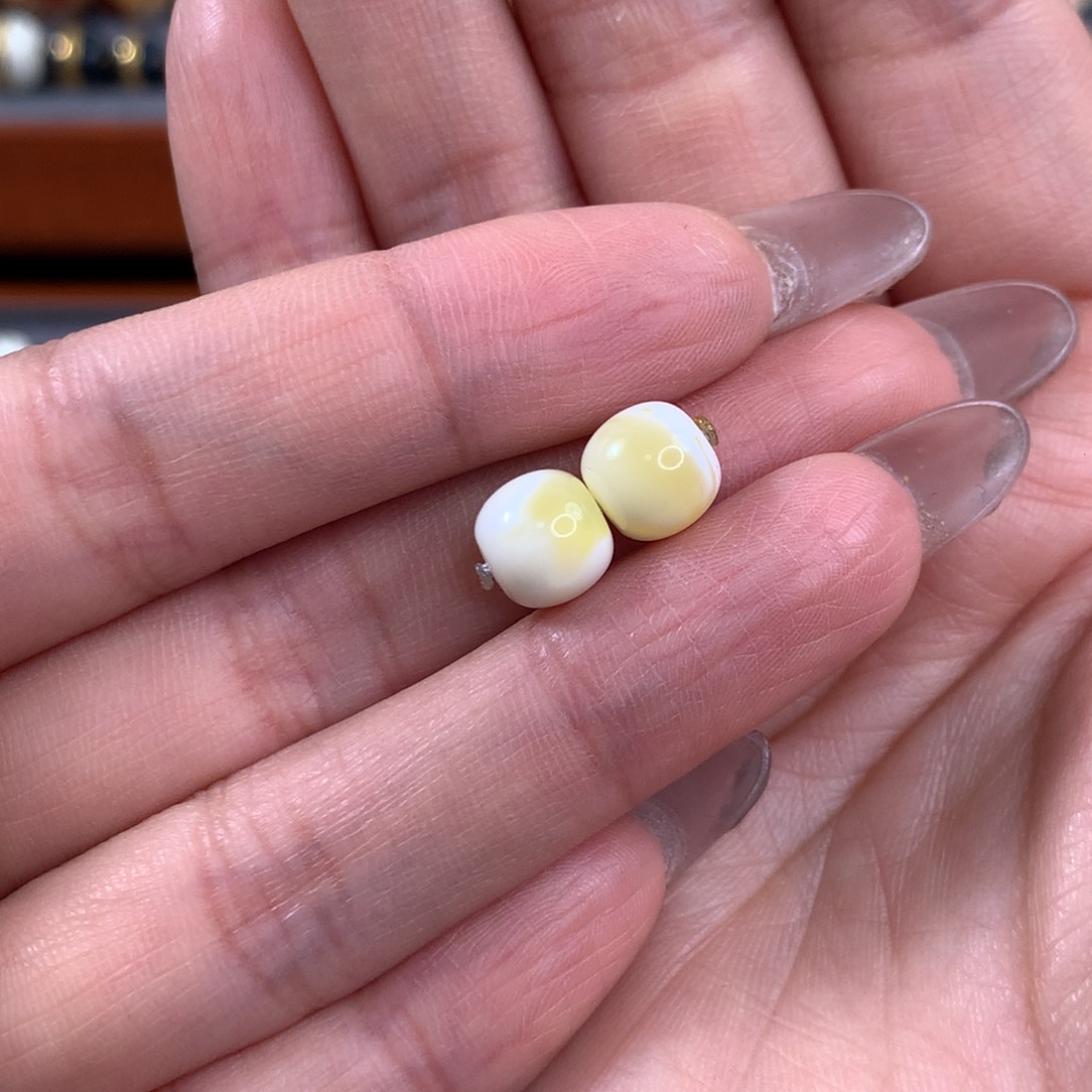 琥珀珠宝奇石未镶嵌3****3琥珀蜜蜡8.1mm