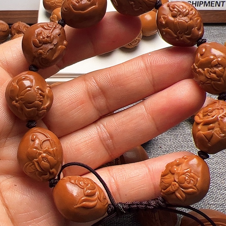 橄榄核手串/手链莲花无相