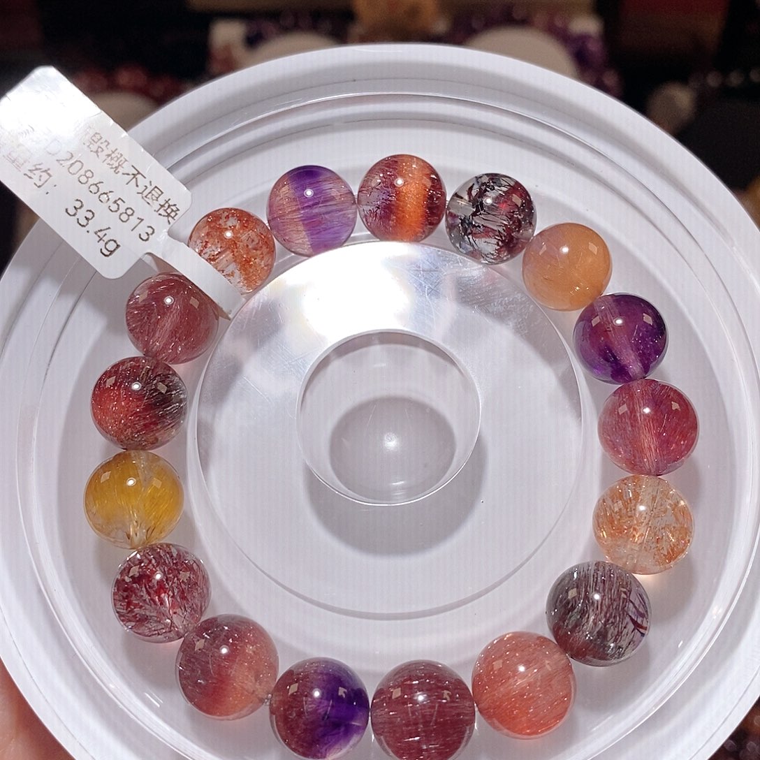 水晶手链未镶嵌F糖果超七11
