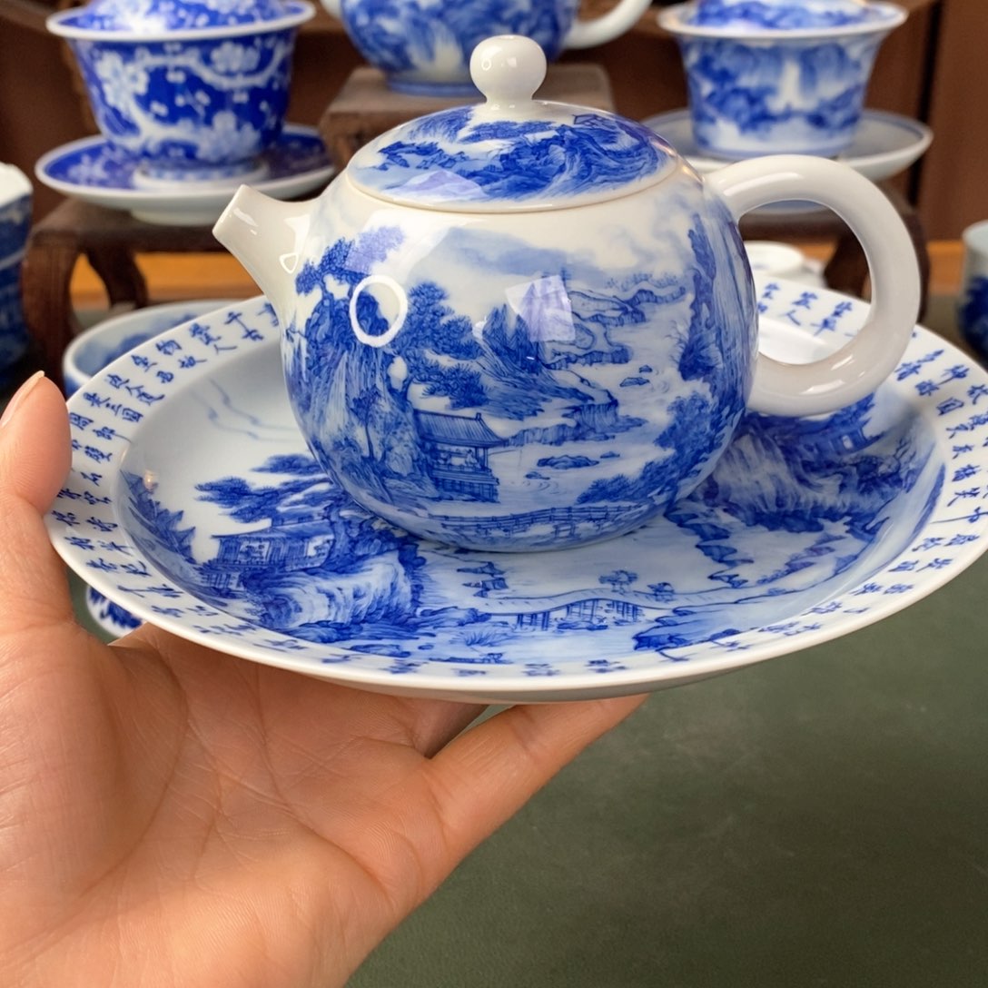 杯卡*景德镇陶瓷手工手绘