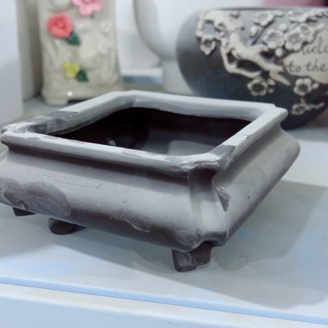 有孔，陶瓷花盆满10米包邮发货