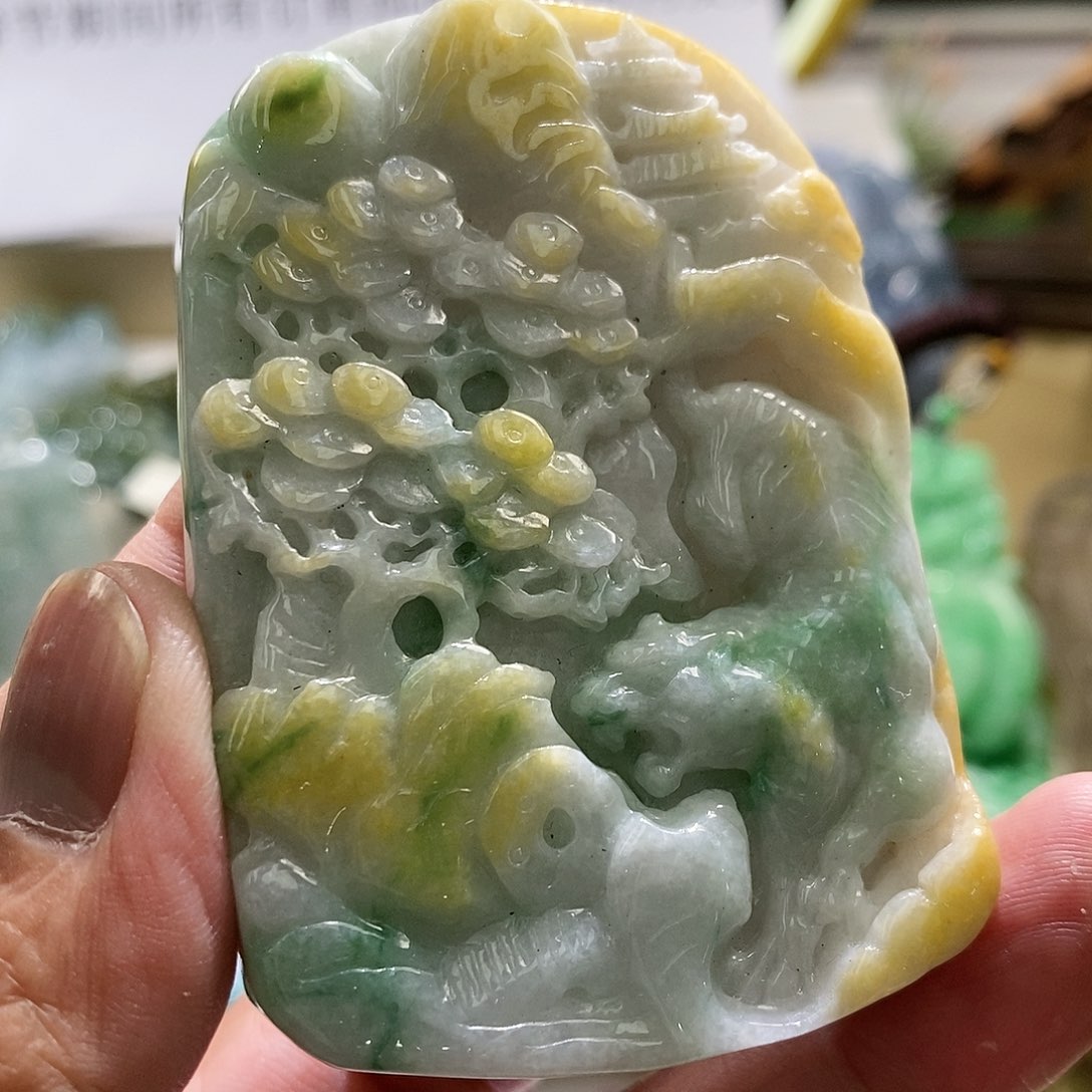 【闪购商品】翡翠颈饰未镶嵌1111111111111