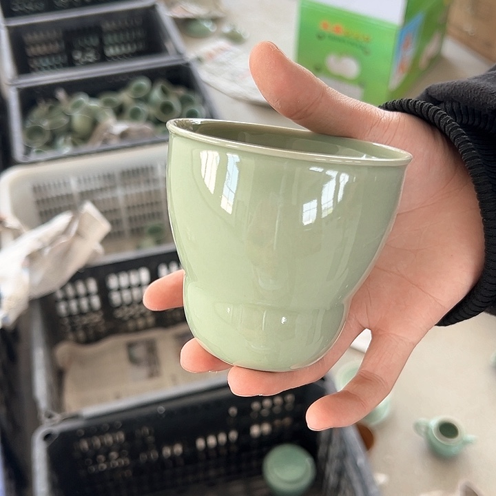 小米茶器龙泉青瓷