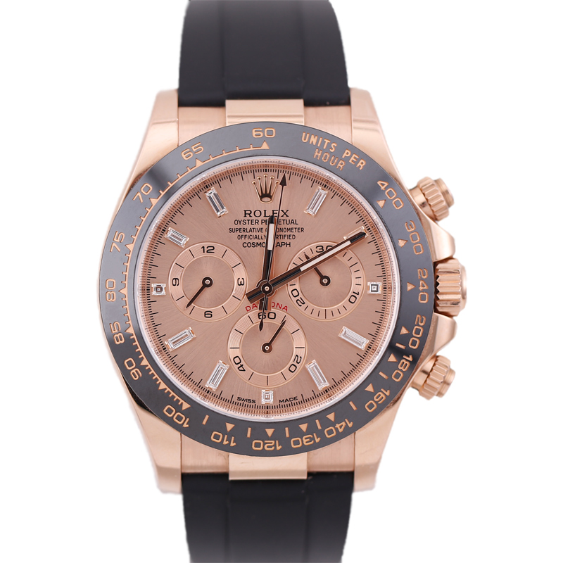95新 Rolex/劳力士 21年全套迪通拿116515玫瑰金刻度钻
