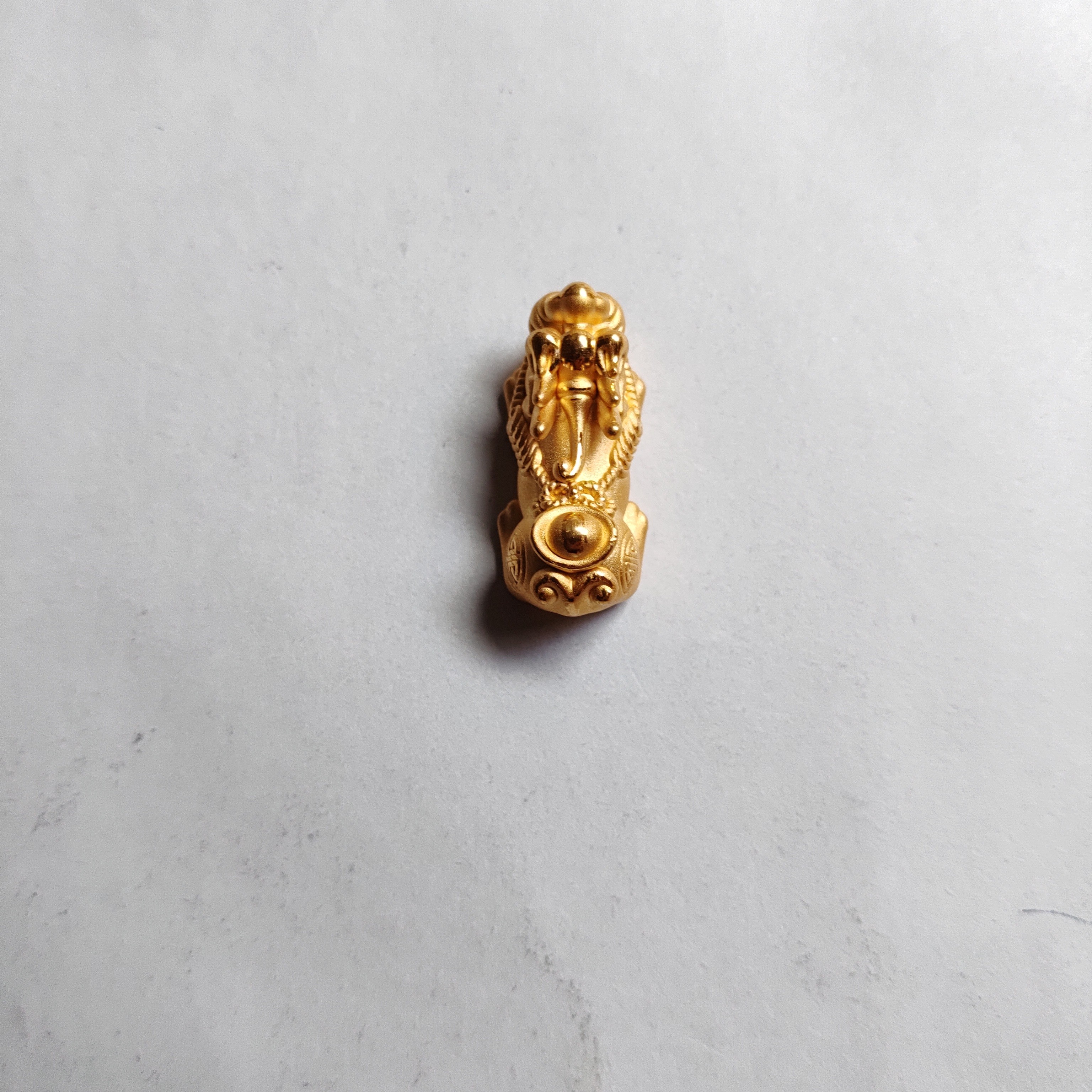 金元宝足金999貔貅珠子首饰