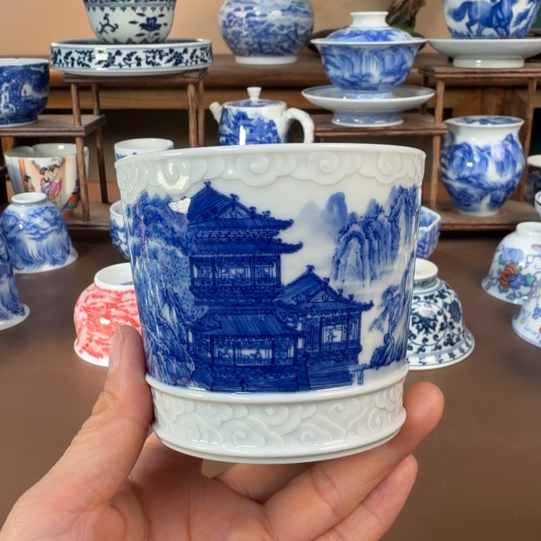 景德镇陶瓷手工手绘