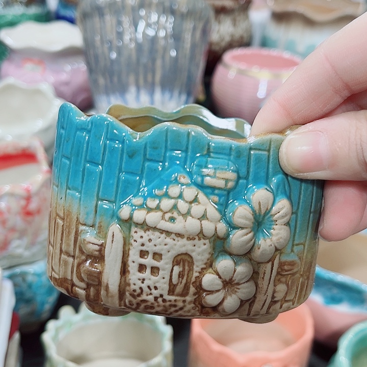 多肉花盆满10元包邮