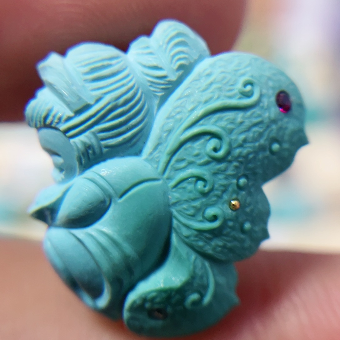 绿松石配饰未镶嵌