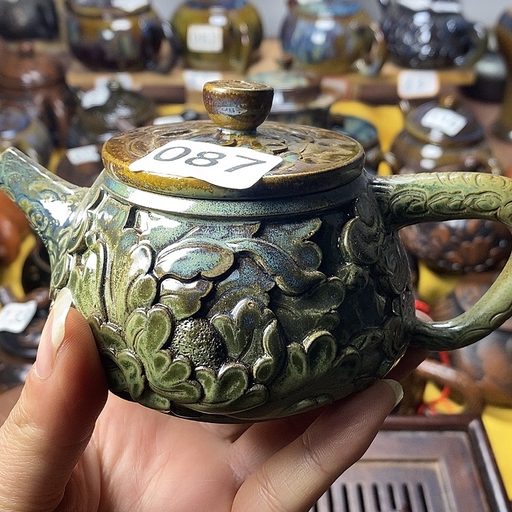 建水紫陶微瑕210毫升左右