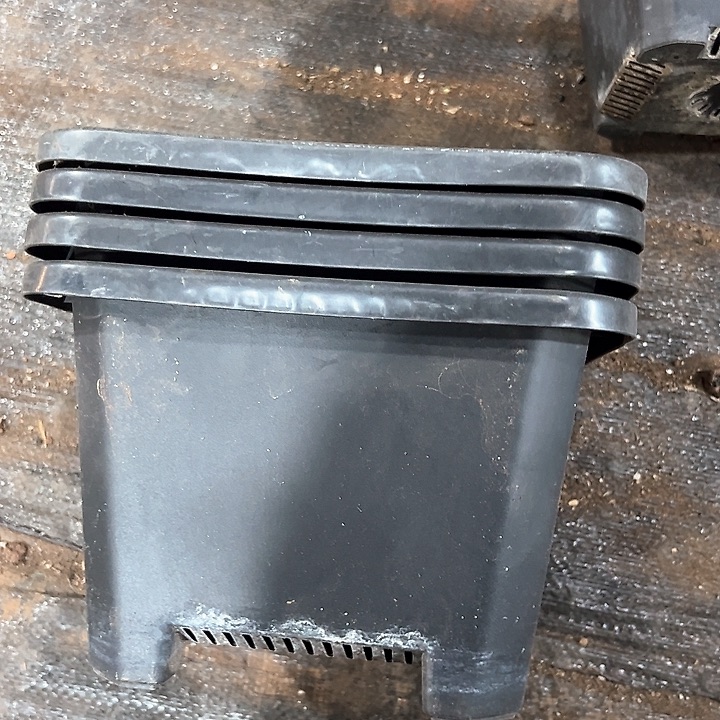 塑料21.5口径方盆 一组4个