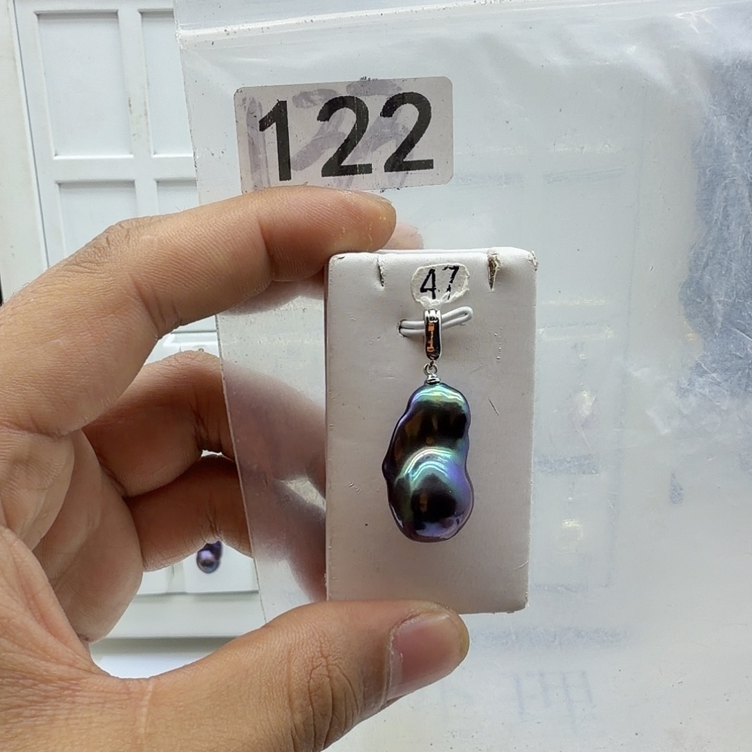 淡水珍珠颈饰合金