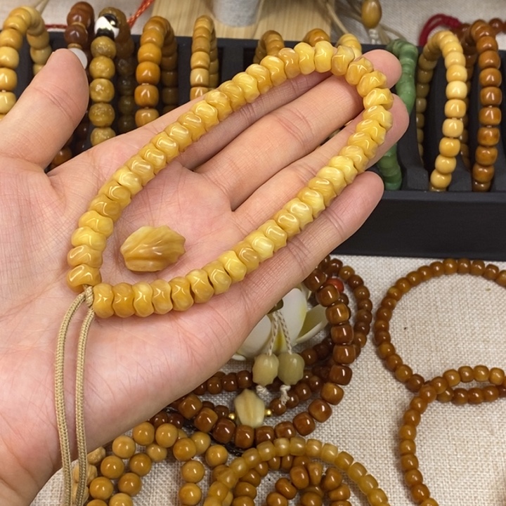 枫***度龙脊菩提玉化龙骨手持9.mm