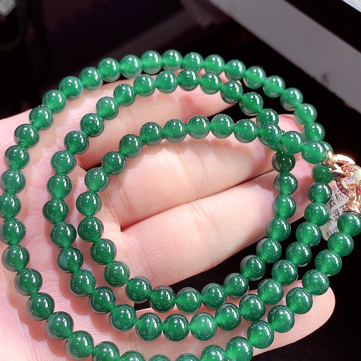 翡翠手链未镶嵌天然翡翠手链未镶嵌