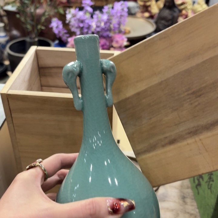 陶瓷古美术置物摆件