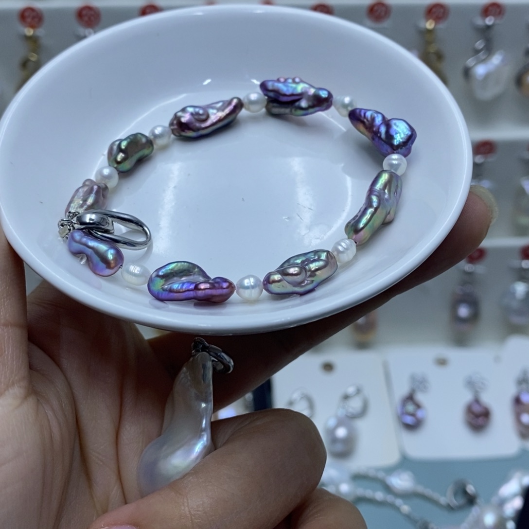 小***崔未镶嵌淡水珍珠其它