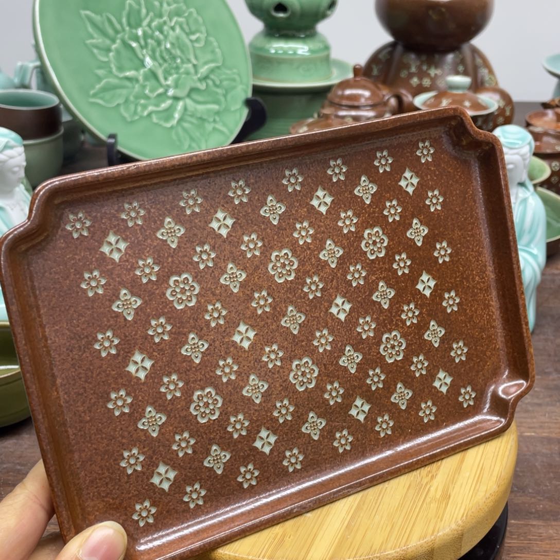 特价福利20.8*14厘米茶盘