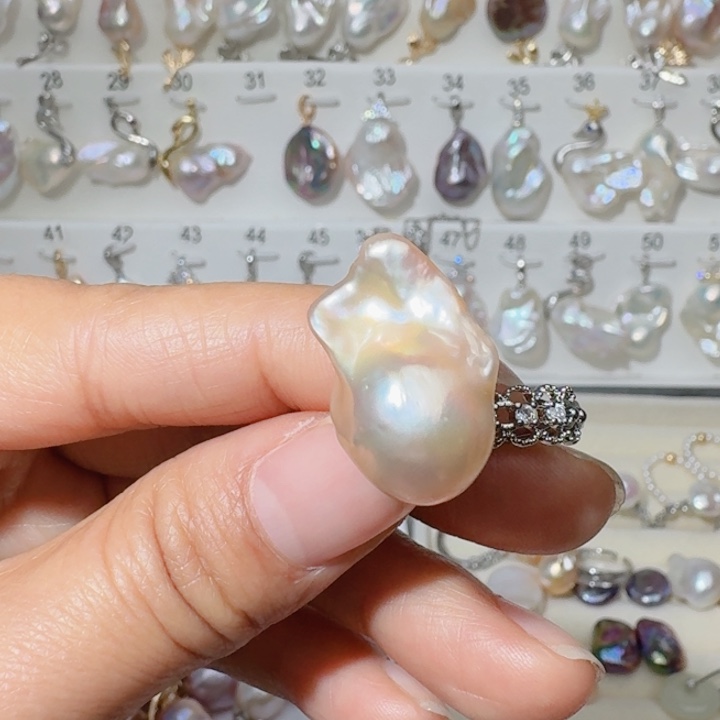 淡水珍珠未镶嵌颈饰