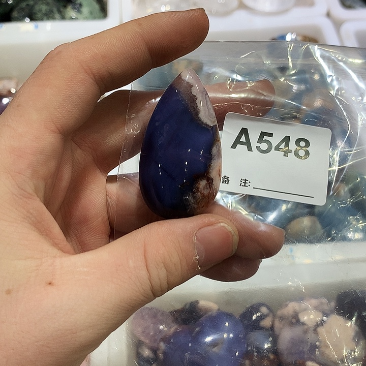 左***右水晶珠宝半成品未镶嵌天然水晶A548