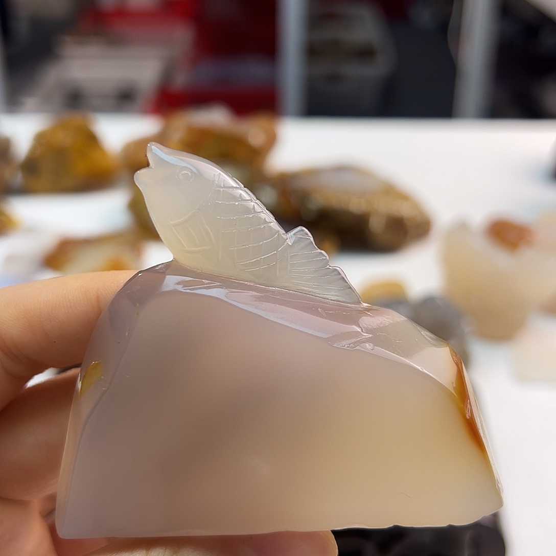 玛瑙/玉髓未镶嵌颈饰