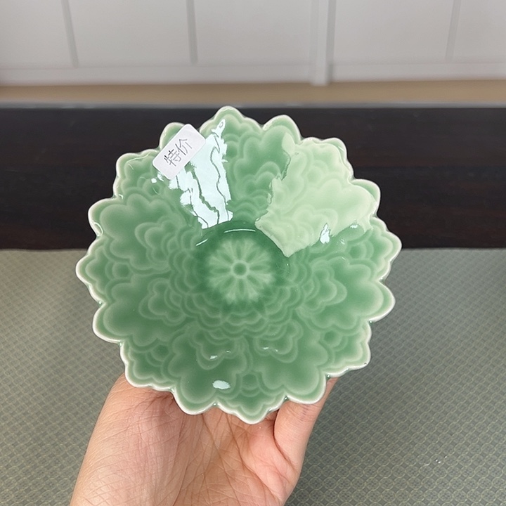 龙泉云间青瓷小米茶器