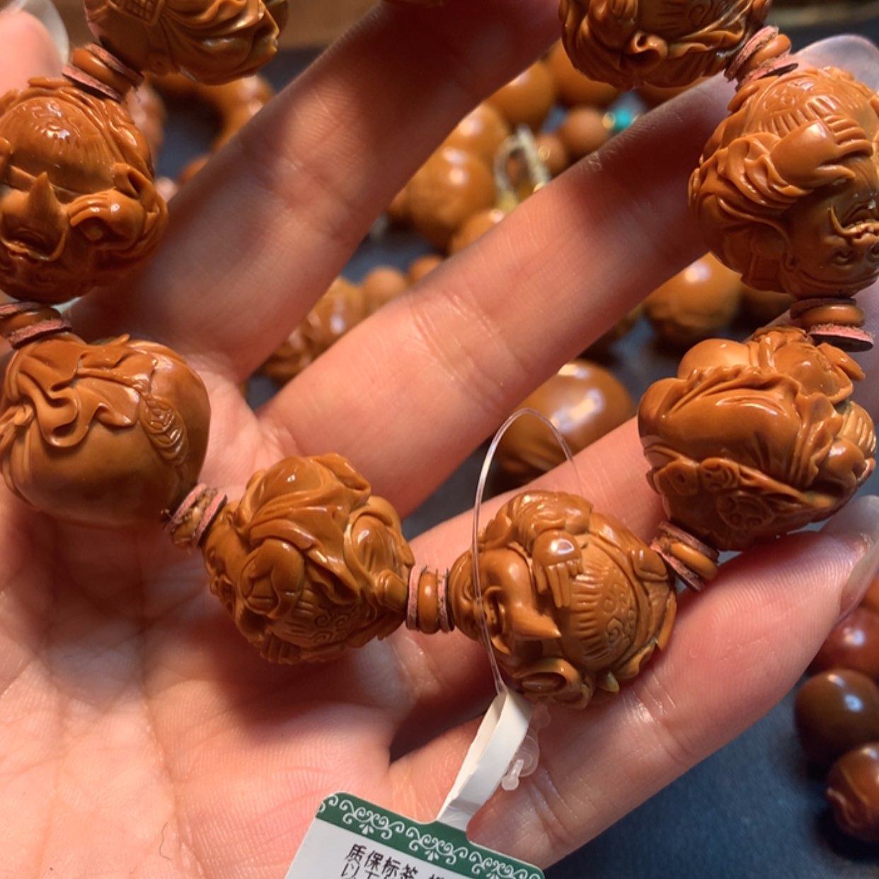 【闪购商品】橄榄核手串/手链幾*橄榄雕